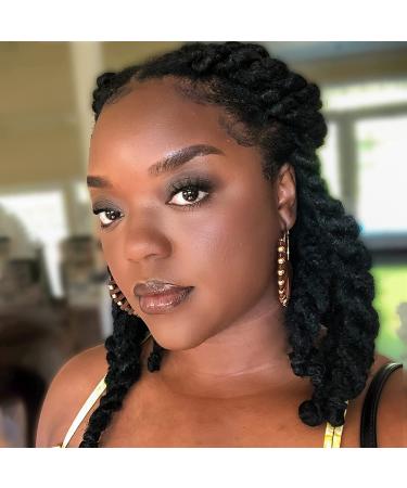 ToyoTress 14 Marley Hair Crochet Braids - 6 Pack Natural Black (1B) Afro Kinky Curly Synthetic Extensions - Buy Online on GoSupps.com