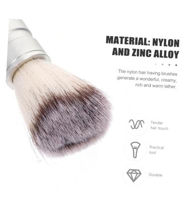 Buy Hemoton Mens Hair Shaving Brush | Stainless Steel Beard & Shaving Brush for Perfect Grooming - Buy Online on GoSupps.com