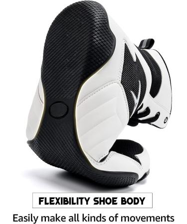 Men's Wrestling Shoes | Minimalist Cross Trainer with Ankle Protection | Breathable Lightweight Design - Buy Online on GoSupps.com