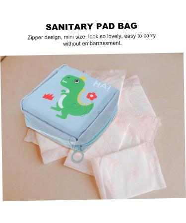 DOITOOL Period Pad Pouch 2pcs - Menstrual Pad Storage Organizer & Travel Tote Bag - Buy Online on GoSupps.com