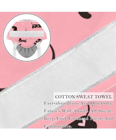 Dachshund Dogs and Hearts Scrub Caps Hats - 2PCS Multicolor | Women Bouffant Working Hat with Ponytail Holder for Long Hair Coverage - Buy Online on GoSupps.com