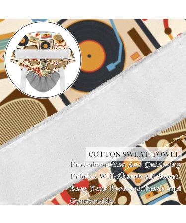 Retro Old World Map Compass Scrub Caps 2PCS - Women's Bouffant Working Hats with Ponytail Holder - Pattern 02 - Buy Online on GoSupps.com