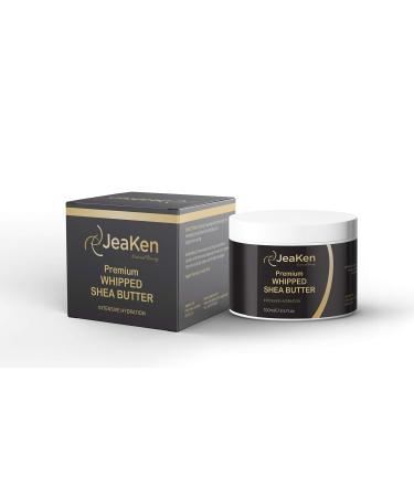 JeaKen - PURE SHARITE BUTTER - 100ml Premium Shea Butter To soothe dry or chapped rough skin - Anti-Aging Ingredients - Against Wrinkles and Fine Lines - Stretch Mark Cream Pregnancy