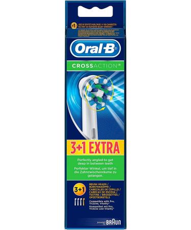 Braun Oral-B CrossAction 3-in-1 Toothbrush Heads (8 Count) - Oral-B - Buy Online on GoSupps.com