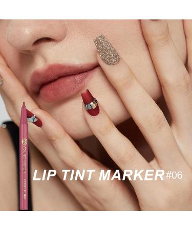 Ourdort 2 pack waterproof lip liners long lasting lip liner matte liquid lip liner waterproof lip liner that doesnt smudge smooth lip liner lip liner for perfectly defined lips natural lipstick - Buy Online on GoSupps.com