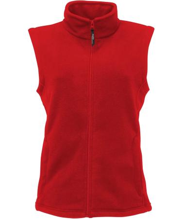 Regatta Women's Micro Fleece Bodywarmer Suit Vest - Classic Red 44 | Warm & Stylish eCommerce Shipping Worldwide - Buy Online on GoSupps.com