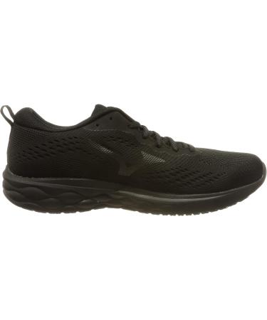 Mizuno Wave Revolt Road Running Shoes for Unisex Adults - EU Size 43 - Black Black Dshadow - International Shipping Available - Buy Online on GoSupps.com