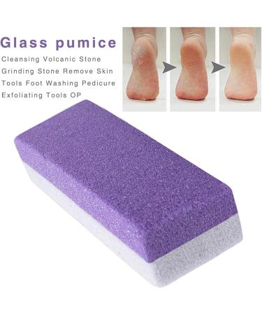 Foot Scrubber Stone - Callus Remover for Feet Foot Pumice Stone for Highly Callused Feet Callus Stone Glass Pumice Stone for Feet - Buy Online on GoSupps.com