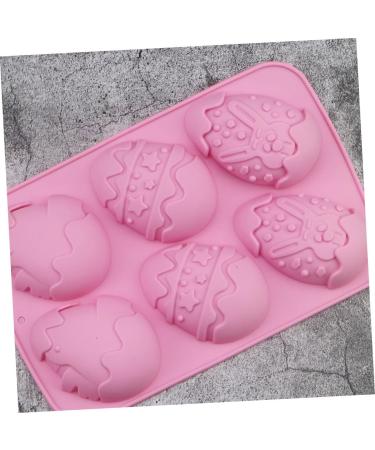 NAMOARLY 2pcs Easter Egg Pastry Chocolate Candy Mold Ice Cube Mould Silicone Cake Molds Embossed DIY Sugar Mold Egg Dessert Baking Bunny Ice Cube Mold Fondant Cake Mould Biscuit Pudding - Buy Online on GoSupps.com