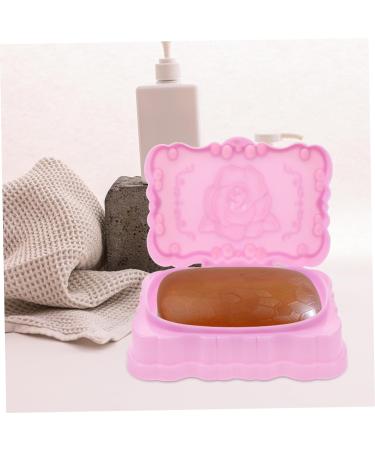 Ciieeo 1pc Box Soap Holder Travel Bar Soap Container Travel Soap Container Soap Cases Bathroom Oragnizer Soap Dish Holder Flower Pattern Soap Dish No Punching Soap Box Water Filter - Buy Online on GoSupps.com