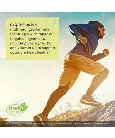 Buy Irwin Naturals CoQ10-Plus 60 Liquid Soft-Gels | Heart & Energy Support - Buy Online on GoSupps.com