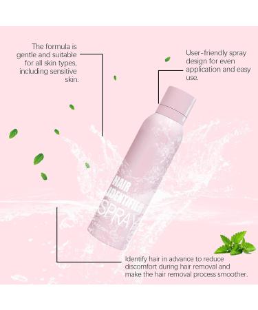 Hair Identifier Spray for Face Shaving & Dermaplaning - Facial Hair Removal Spray (1 Spray - Buy Online on GoSupps.com