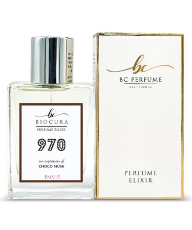 BC Perfume 970 Inspired by Choco Musk For Women & Men Fragrance Dupes Eau de Parfum Bottle 1.7 Fl Oz/50ml