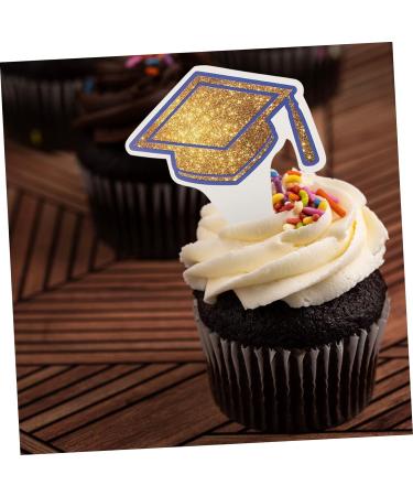 TOPBATHY 2 Sets 2023 Graduation Season Graduation Cupcake Stick Graduation Cake Decorations Graduation Cupcake Topper Graduation Cap Cupcake Toppers Grad Dessert Toppers Balloon - Buy Online on GoSupps.com