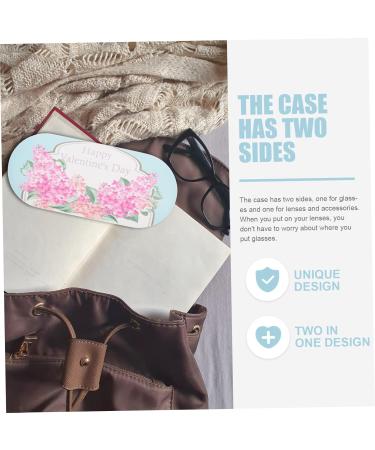 JECOMPRIS 2-in-1 Tweezers & Double Glasses Holder Case - Travel-Friendly Lentil Holder & Flocked Cloth Suitcase for Contact Lenses - Buy Online on GoSupps.com