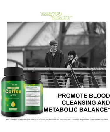 Green Coffee Trick Detox Cleanse - Green Coffee Bean Extract Turmeric Green Tea Extract Garcinia Cambogia Extract & More - Supercharge Your Gut with This Herbal Colon Cleanse & Meta Balance Support - Buy Online on GoSupps.com