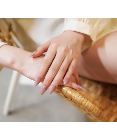 DANNI & TONI 28 Semi-Cured Nail Wraps - Salon-Quality Iced Latte Gel Nail Stickers Set - Buy Online on GoSupps.com
