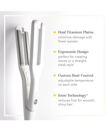 Buy Drybar Reserve Dual-Plate Styling Iron - International Shipping Available | Best Hair Straightener for Smooth Shine & Style - Buy Online on GoSupps.com