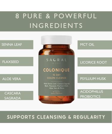 15 Day Colon Cleanse - Ultimate Digestive Support Constipation Relief with Senna Leaf Cascara Sagrada Probiotics & More - Buy Online on GoSupps.com