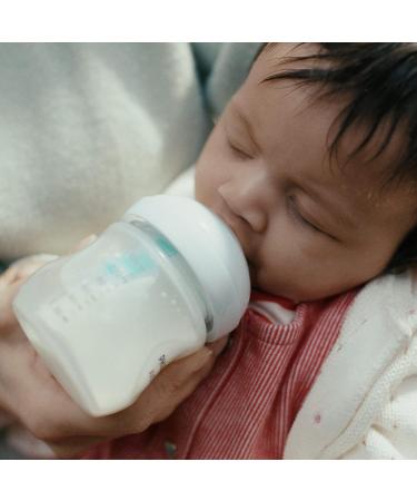 Philips Avent Natural Response Baby Bottle - 2X 125ml Baby Milk Bottle with AirFree Vent BPA Free for Newborn Babies Aged 0 Months+ (Model SCY670/02) x2 - Buy Online on GoSupps.com