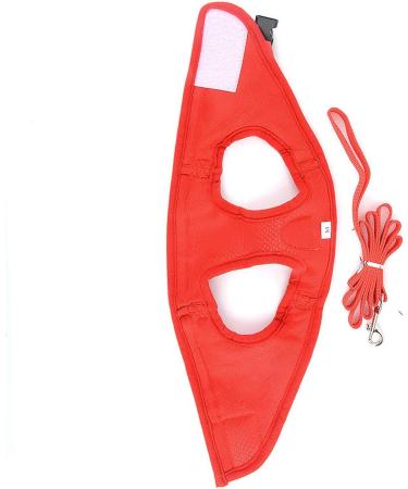 Ranphy Cat Dishes & Breakproof Reflective Chest Harness for Small Cats | Soft Fabric Puppy Dishes | XS Red - Perfect for Cats & Dogs - Buy Online on GoSupps.com