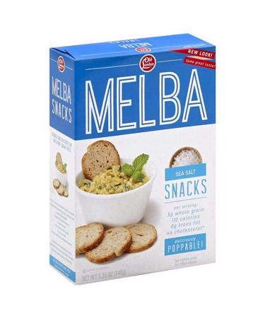 Old London Melba Snacks, Sea Salt 5.25 ounce (1 Count) Sea Salt 5.25 Ounce (Pack of 1)
