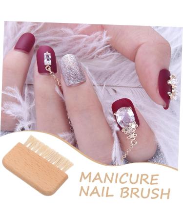 PLAFOPE Nail Cleaning Brush Nail Scrub Brush Nail Cleaner Brush Nail Duster Manicure Brush Fingernails Cleaning Brush Nail Dust Brush Nail Scrubber Brush Nail Brush Cleaner Nail Supplies - Buy Online on GoSupps.com