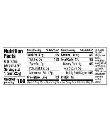 Keebler Ready Mini Pie Crusts - Graham Cracker - 4 oz (Pack of 6) | Delicious & Convenient Mini Pie Shells - Buy Online on GoSupps.com