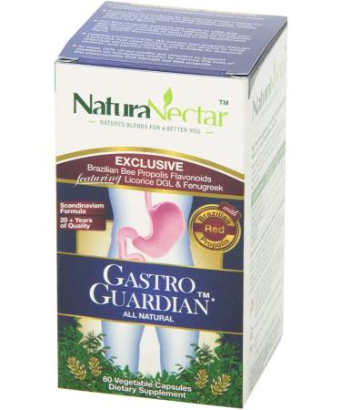 NaturaNectar Gastro Guardian - 60 Vegetable Capsules for Digestive Health - Buy Online on GoSupps.com