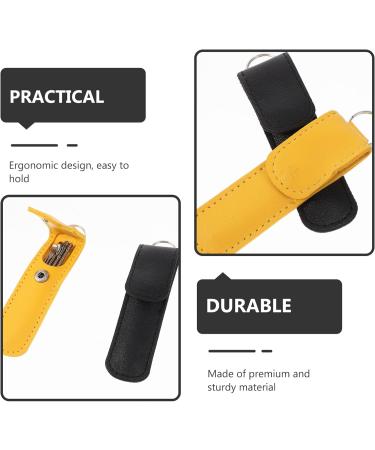 4 Sets Stainless Steel Earwax Removal Kit with Leather Case - Healeved Ear Cleaner for Travel & Home - Buy Online on GoSupps.com