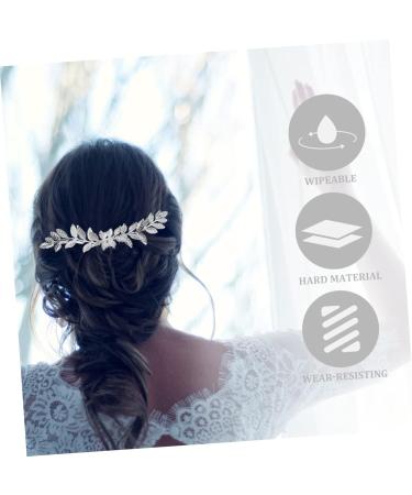 FRCOLOR Goddess Headpiece Styling Hair Clips Silver Headpiece Retro Hair Combs Hair Combs for Wedding Hairstyles Wedding Hair Comb Silver Bridal Comb Women Hair Pins Hair Accessories - Buy Online on GoSupps.com