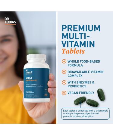 Dr. Tobias Fat Burner Nightly & Adult Multivitamin Supports Energy Immunity & Metabolism with Ashwagandha. 42 Fruits & Vegetables with Probiotics Green Coffee Bean Extract Non-GMO 30 Day Supply - Buy Online on GoSupps.com