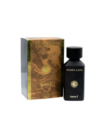 REBELLION Perfume for Men - Bold & Dynamic Fragrance Made in Dubai Long-Lasting Eau de Parfum 100ml - Buy Online on GoSupps.com