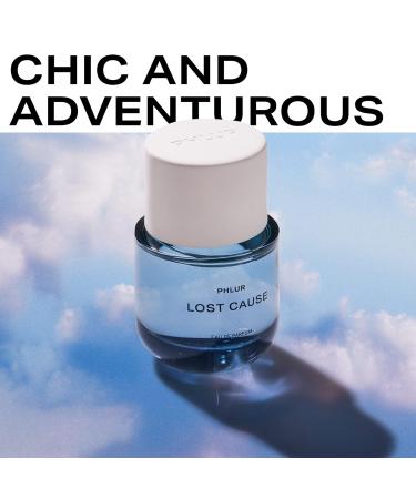 PHLUR Lost Cause Eau de Parfum - Full Size Perfume for Women & Men Fragrance - Fresh Woody Floral Perfume with Bergamot Apple Jasmine & Vanilla Orchid (50mL) - Buy Online on GoSupps.com