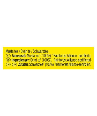 Buy Lipton Yellow Label Black Tea - 20 Hand-Picked Tea Bags | Rainforest Alliance Certified - Buy Online on GoSupps.com
