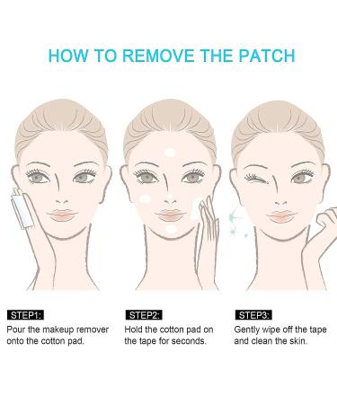Yaomiao 200 Pieces Face Lift Tape Invisible Thin V-Shape Stickers - Face Lifting Makeup Tools - Buy Online on GoSupps.com