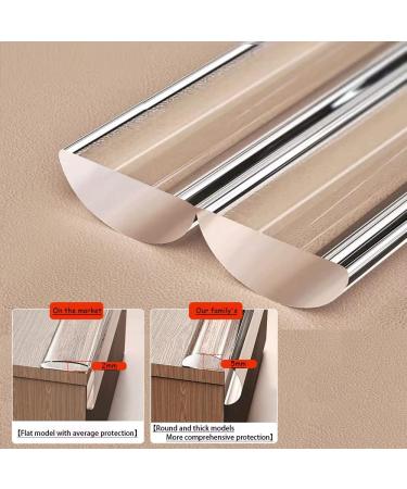 Bumper Strips To Protect Babies And Children One Roll Of Thickened 2m 6.5ft Hd Clear Silicone Pre-Glued Edge Strips For Tables Chairs Cabinets Furniture Fireplaces Sharp Side Devices L-Shape 2 metres of edge protection - Buy Online on GoSupps.com