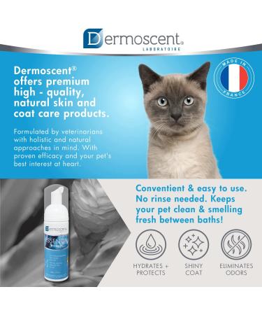 Dermoscent Essential Mousse for Cats 150ml - Natural Cat Grooming Solution - Buy Online on GoSupps.com