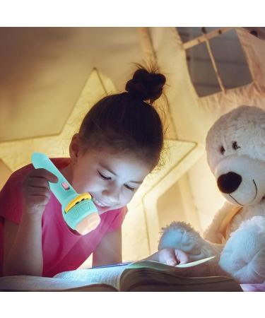 Huayeex Children's Projector Toys | Portable Flashlight Night Light for Learning & Bedtime Fun - Buy Online on GoSupps.com