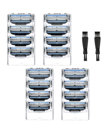 20 pieces of razor blades make 3 razor blades razor. Problem packs sound refill razors compatible with Mach 3 for wet razing men 3 laying razor blades with 2 brushes