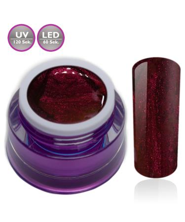 Buy Metallic Red Berry UV LED Nail Gel - Studio Quality 5ml | RM Beautynails - International Shipping - Buy Online on GoSupps.com