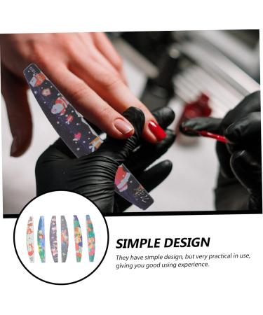 FRCOLOR Set of 6 Professional Nail Polish Sanding Tool Kit De Manicura Manicure Nail Polish Set Manicure Sanding Block Nail Shaping File Creative Nail Files - Buy Online on GoSupps.com