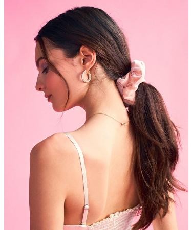 XO Fetti Bachelorette Party Hair Tie Set - 8 Rose Gold Velvet Scrunchies | Bridesmaid Proposal Box | Bridal Shower Gift Decorations - Bride Tribe Favor - Buy Online on GoSupps.com