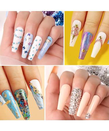 Ultimate Nail Art Decoration Kit - Rhinestones, Sequins, Crystals, DIY Supplies - Buy Online on GoSupps.com