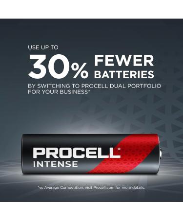 PROCELL Alkaline Intense Power AA Batteries - Bulk Pack of 96 (24 Packs of 4) | High Performance 1.5V Batteries for Long-Lasting Power - Buy Online on GoSupps.com
