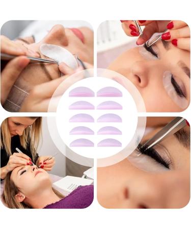 Fukamou Lash Lifting Eye Pads - 5 Pairs Under Eye Lash Lift Pad Skin-Friendly Reusable Lash Lift Supplies Eye Lash Lift Tools Suits Various Eyebrows for Women - Buy Online on GoSupps.com