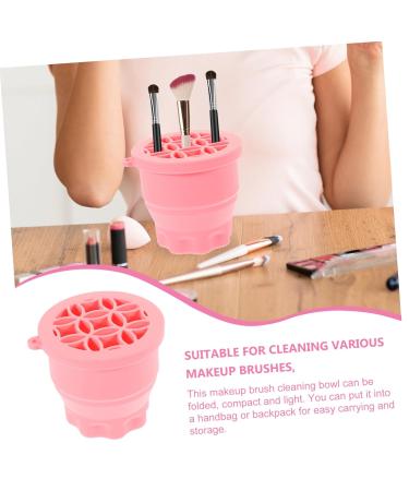MAGICLULU Retractable Silicone Scrub Cup | Makeup Brush Cleaner & Drying Rack | Essential Beauty Tool for Brush Cleaning - Buy Online on GoSupps.com