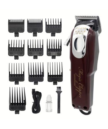Hair Clippers Cordless Beard Trimmer for Men Professional Barber Clippers T Blade Trimmer for Men Rechargeable Hair Clippers Grooming Kit