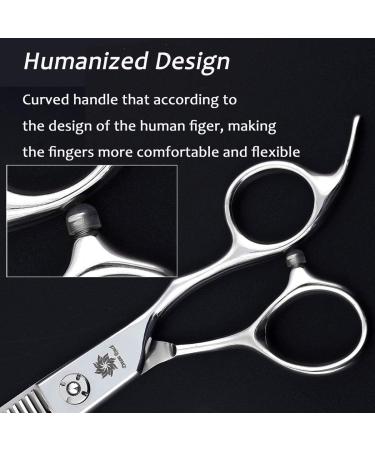 Dream REACH Professional Hair Scissors - 15.2 cm Japanese 440C Steel Thinning Shears for Salon & Home Use | Unisex Hair Cutting Tools - Buy Online on GoSupps.com