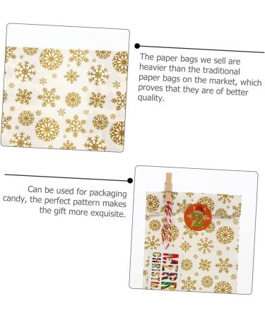 Hohopeti Candy Bag 1 Set Christmas Paper Bag Set Calendar Christmas Treat Calentador Hanging Bag Packing Bag Candy - Buy Online on GoSupps.com